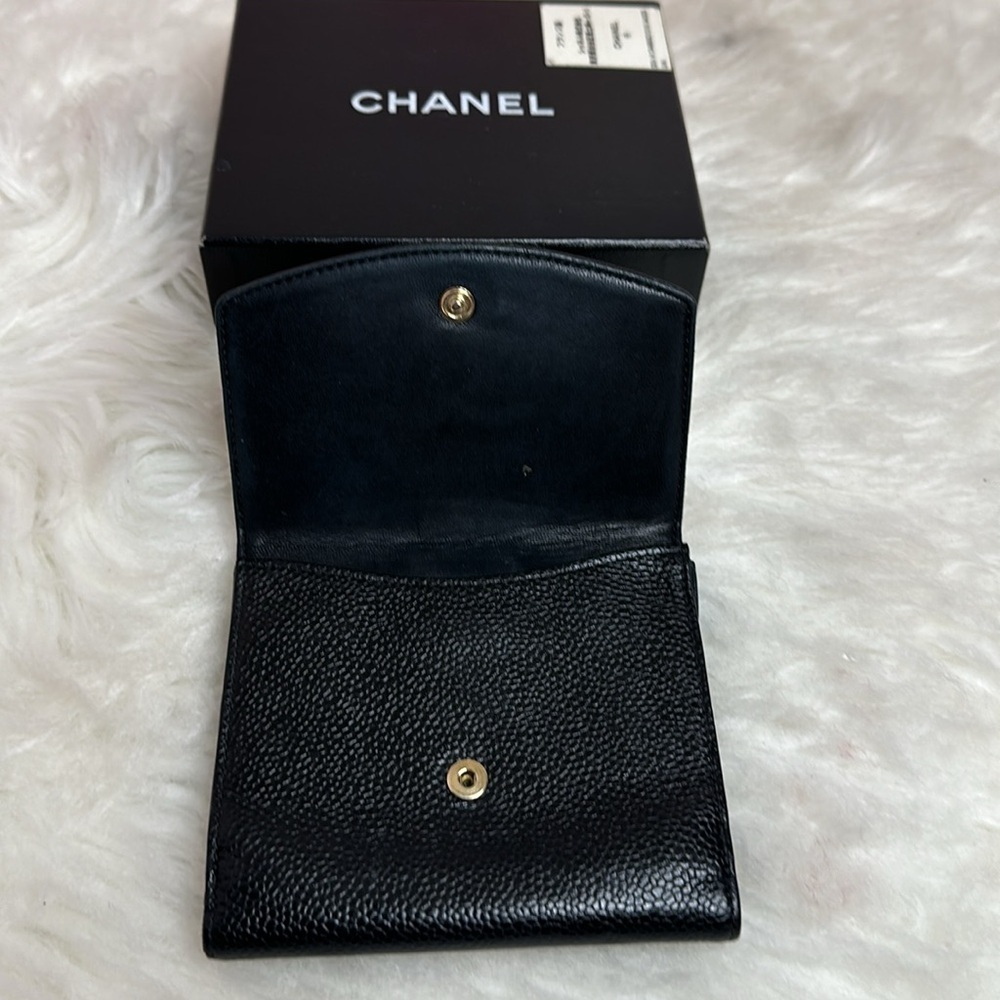 💯Authentic Chanel Caviar Short Wallet🍀 - Picture 5 of 15